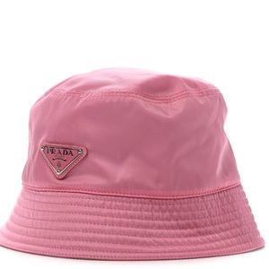 Pink Prada Bucket hat